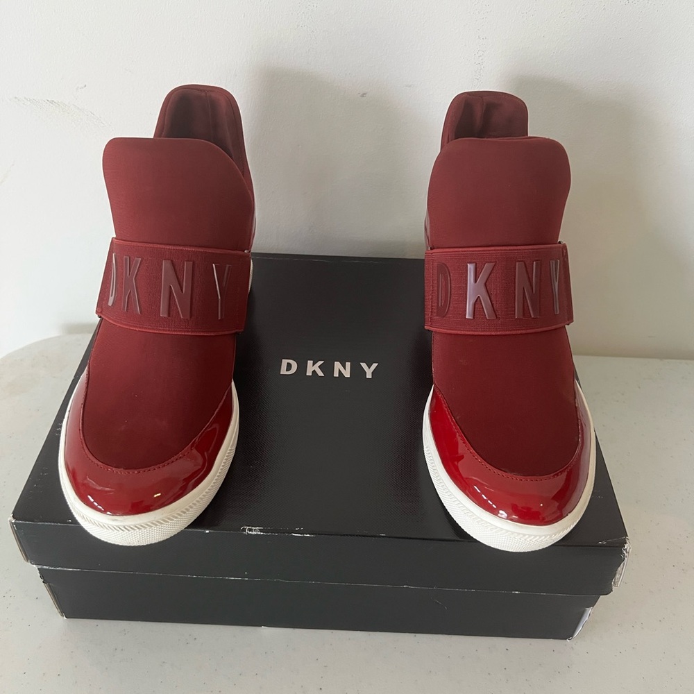 DKNY Red Women's Sneakers